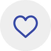 Picture of a heart with a purple border